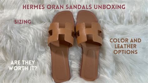 hermes oran leather types|oran leather sandals review.